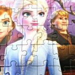 Puzzle für Kinder Frozen