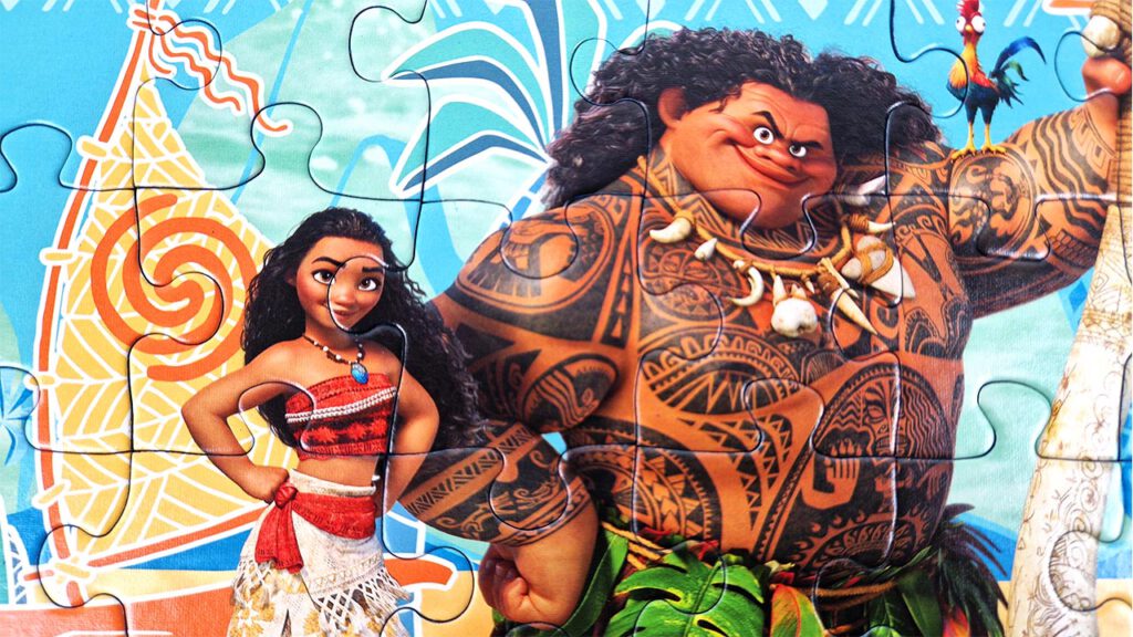 Moana 2 Puzzle für Kinder