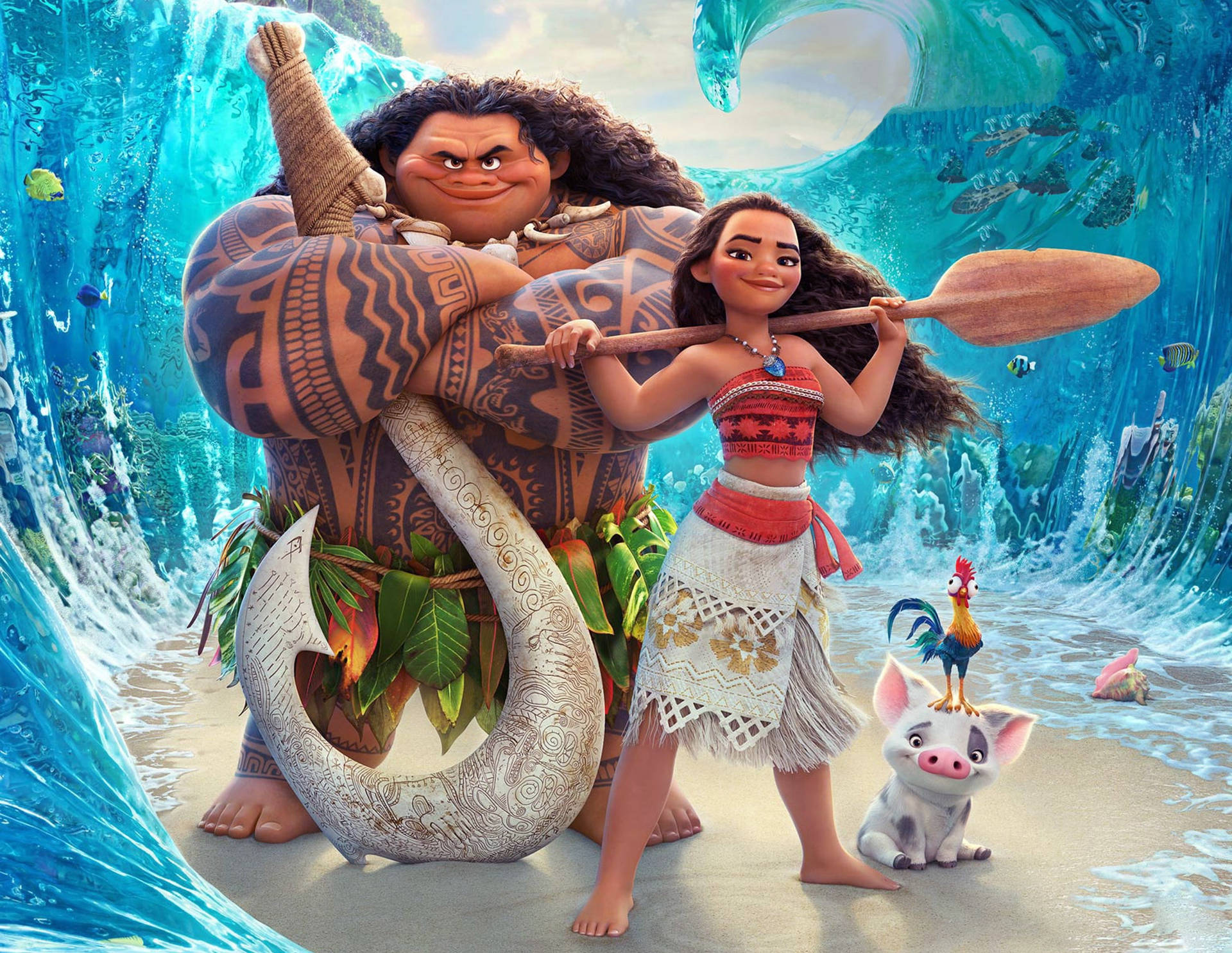 Mehr über den Artikel erfahren Moana 2 schöne Puzzle Sammlung